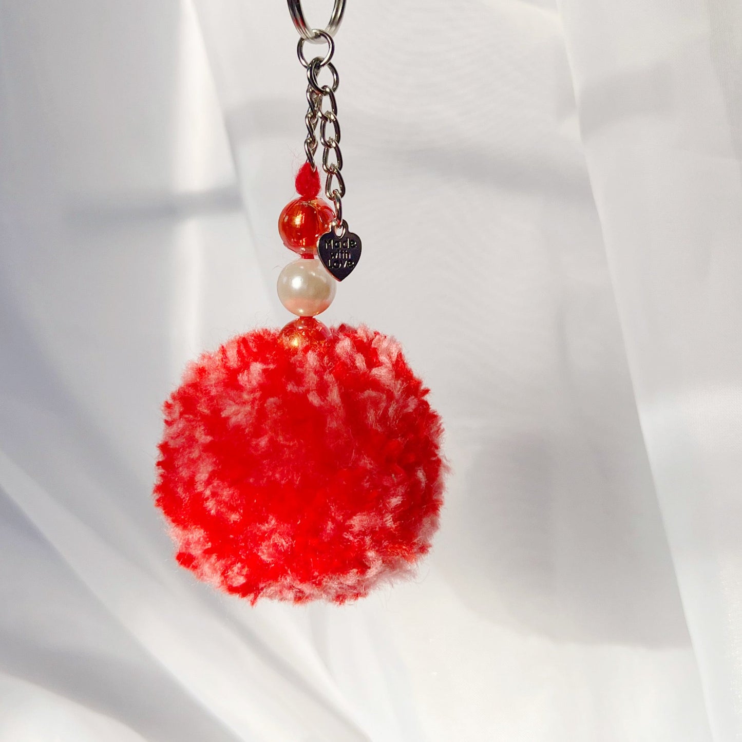 Pompom Keychains