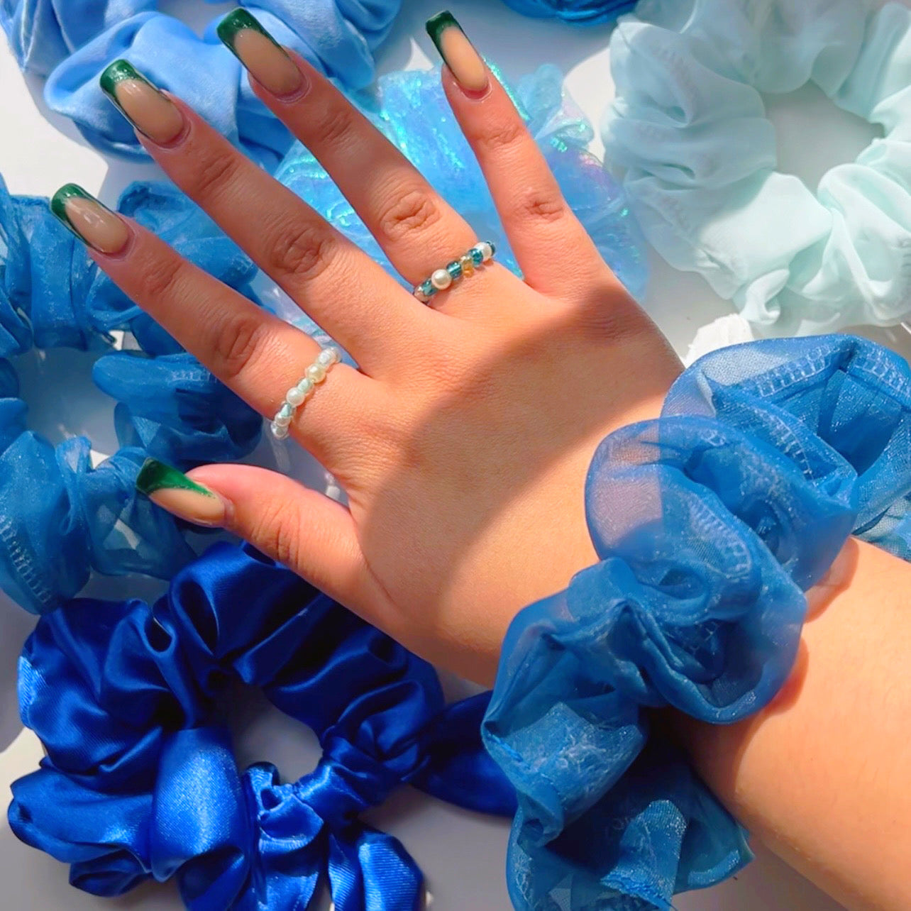 haandmade-organza-scrunchies-blue-hair-accessories-cute-daily-style-women-owned-accessories-shop-local-scrunchies-are-back-silk-accessories-handmade-with-love-blue-scrunchies-party-favors-unique-sincerely-herrera